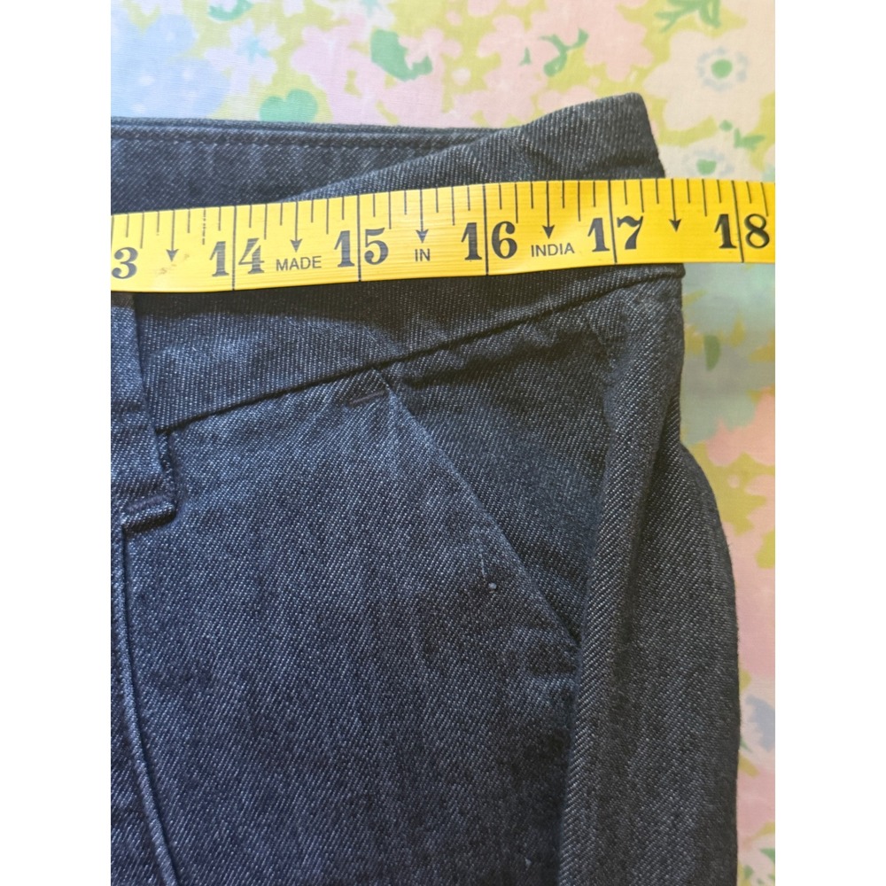 American Eagle | 2026 Baggy Wide-Leg Trouser 12 Short Convertible Denim - Picture 9 of 14